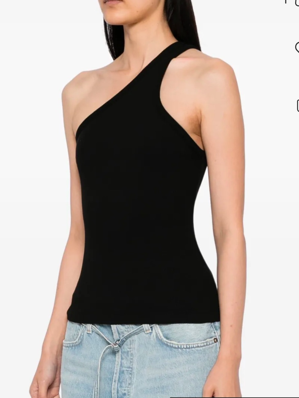 Agolde One Shoulder Top NWOT M